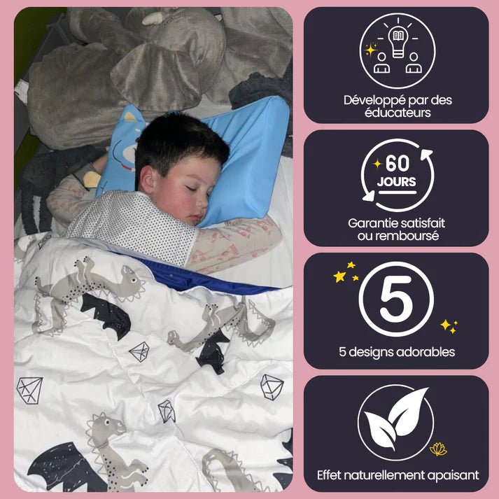 Snugbees® - L’oreiller apaisant pour les petits cerveaux en ébullition